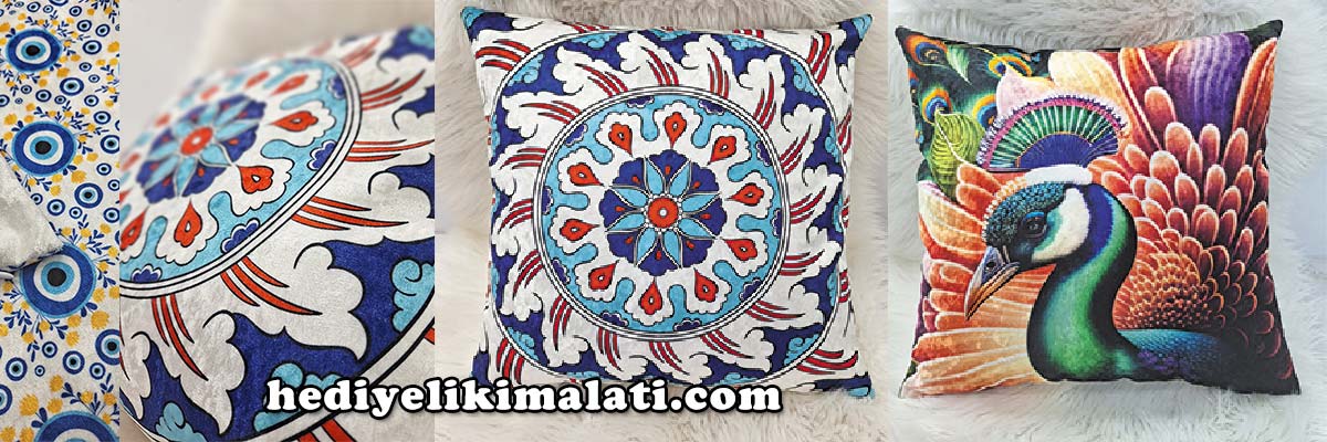 Hediyelik Kadife Kırlent Kılıfı, Hediyelik Kadife Kırlent Kılıfı